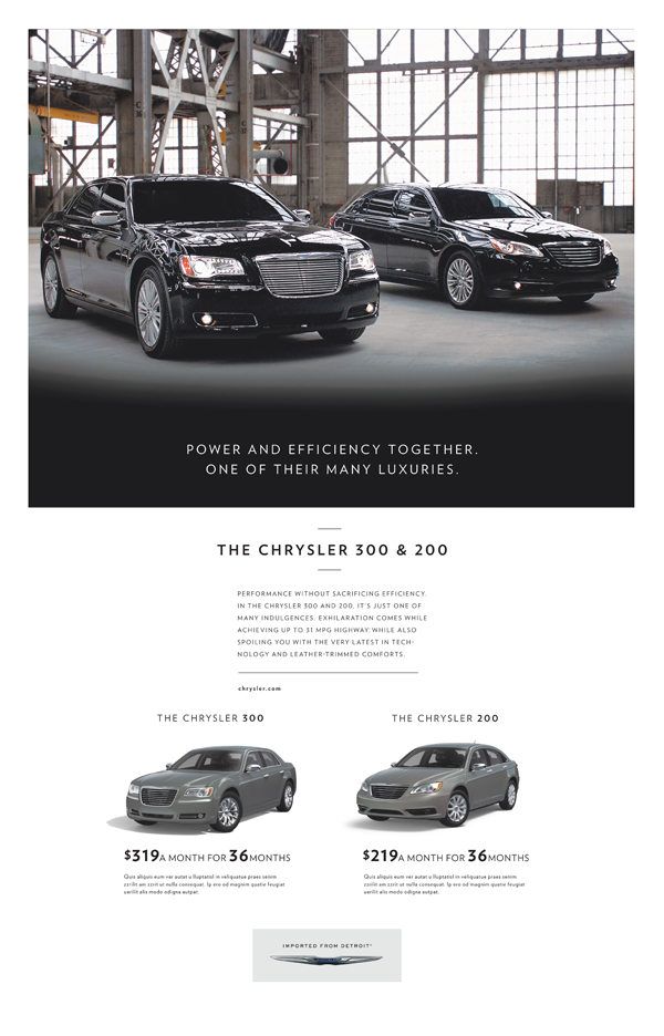 Chrysler – Print