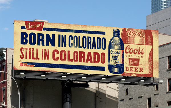 Coors Banquet – OOH/Print/Digital