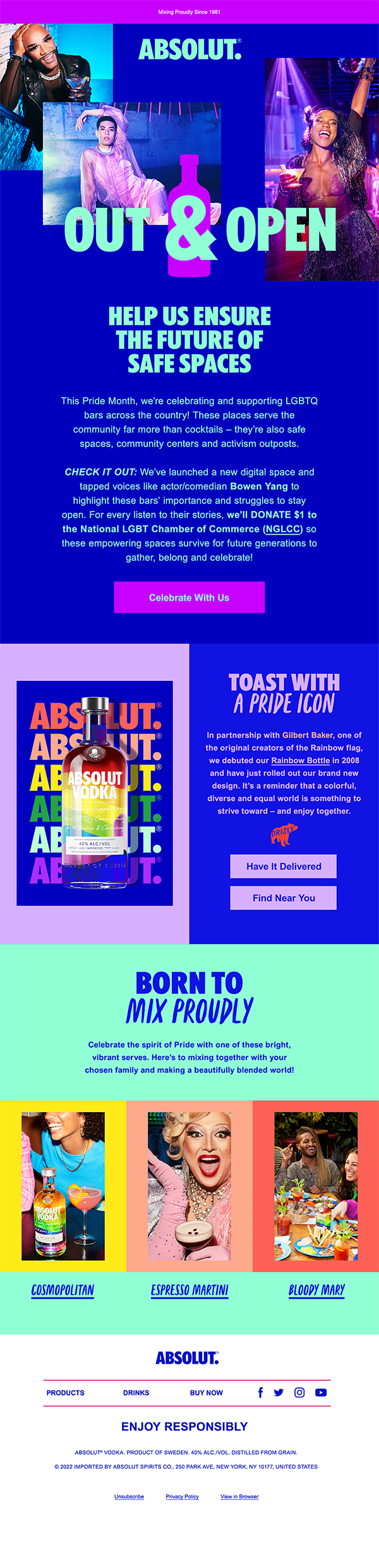 Dove & Pernod Ricard – Email
